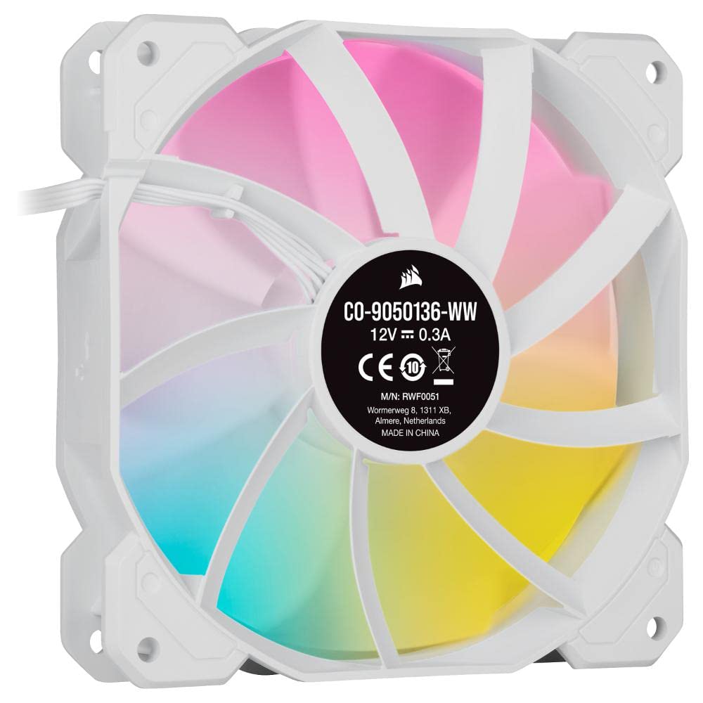 PC用ファン・クーラー CORSAIR SP120 RGB ELITE iCUE SP120 RGB ELITE Performance 120mm PWM Fan — Triple Pack with